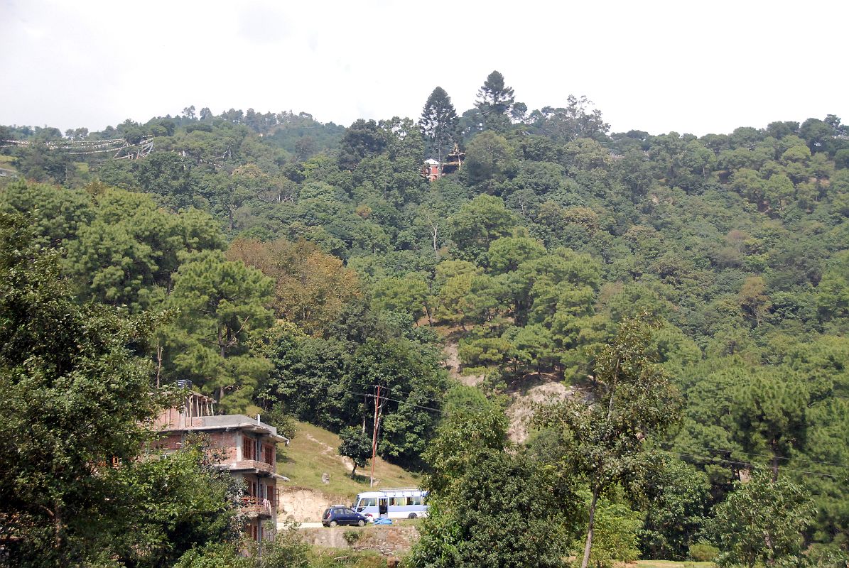 01 Kathmandu Valley Sankhu Approaching Vajrayogini Temple Complex From Road 